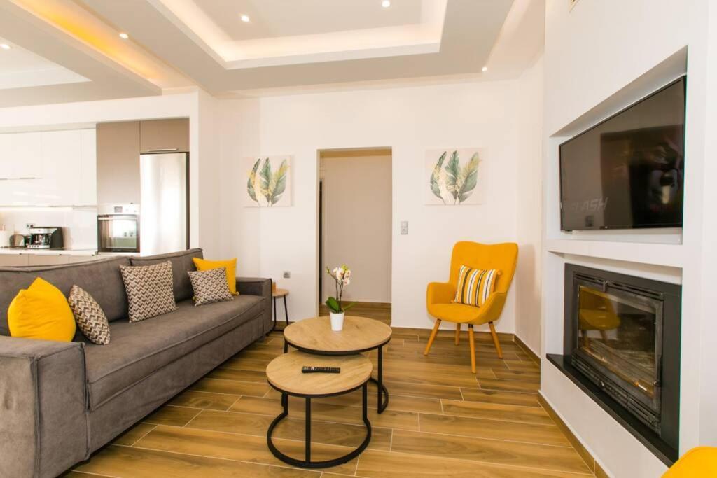 Chrysi'S Ocean View Retreat Villa Kerames Exterior photo